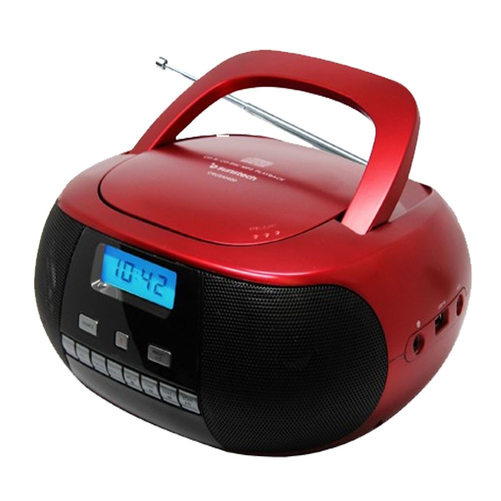 Sunstech TRITON - Reproductor MP3, acuático, capacidad 4 GB, color Rojo