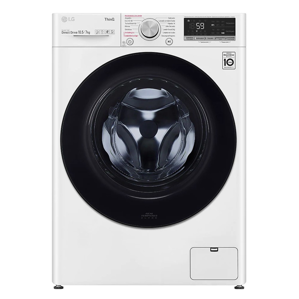 Lavasecadora LG F4DV5010SMW