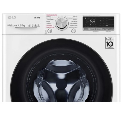 Lavasecadora LG F4DV5010SMW