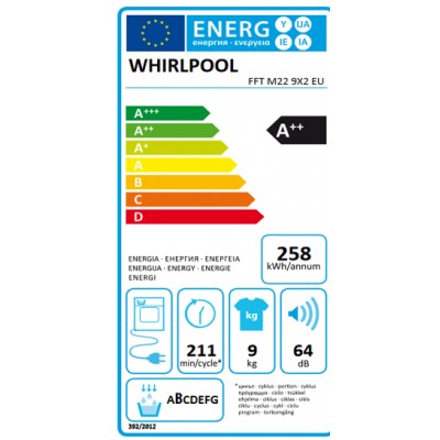 Secadora WHIRLPOOL FFT M22 9X2 EU