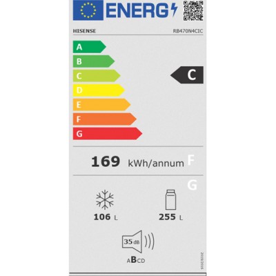 Combi HISENSE RB470N4SIC