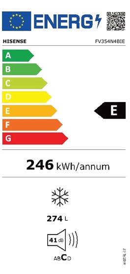 Etiqueta de Eficiencia Energética - FV354N4BIE