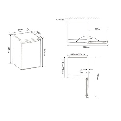 Congelador HISENSE FV105D4BW21