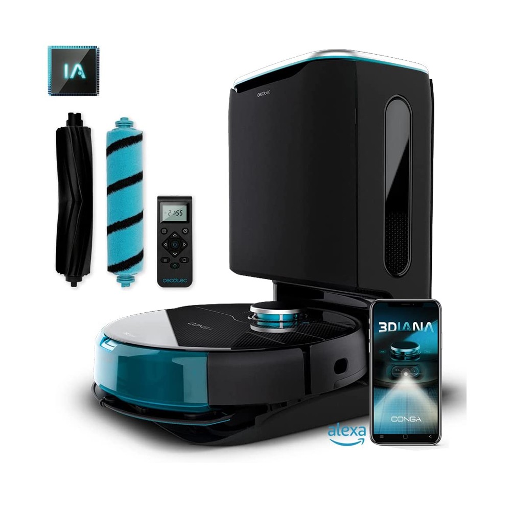 Aspirador Robot CECOTEC Conga 9090 + Base 10.000 | Ziwwie.com