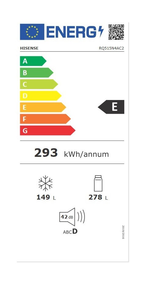 Etiqueta de Eficiencia Energética - RQ515N4AC2