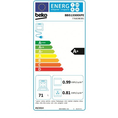 Horno BEKO BBIS13300XPE