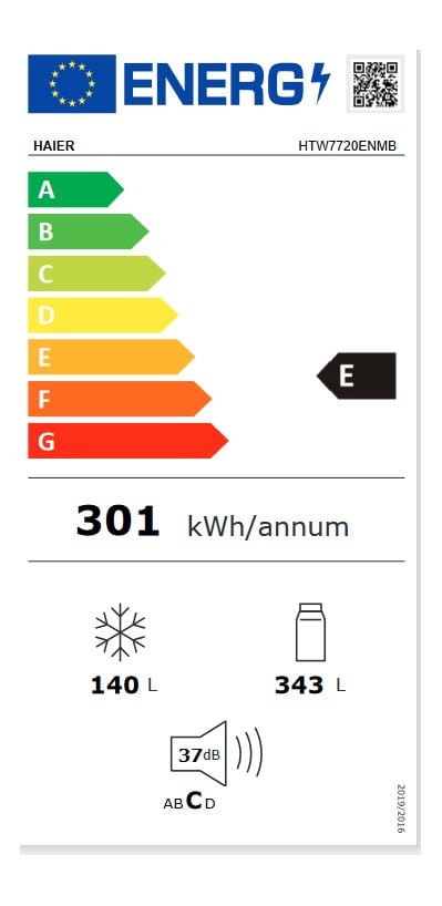 Etiqueta de Eficiencia Energética - 34004944