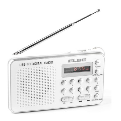Radio Portátil ELBE RF-49-USB
