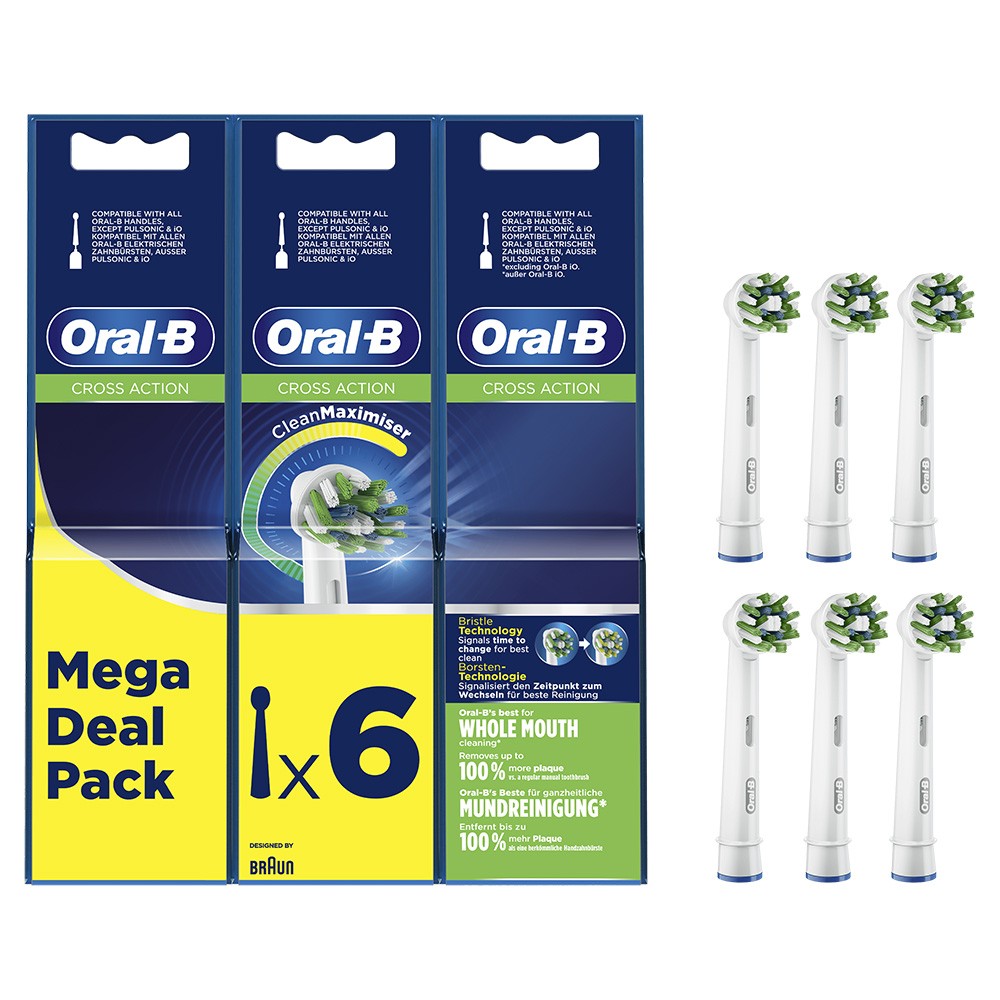 6 cabezales de recambio Oral b - Braun iO Ultimate Clean