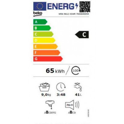 Lavadora BEKO WRA 9612 XSWR
