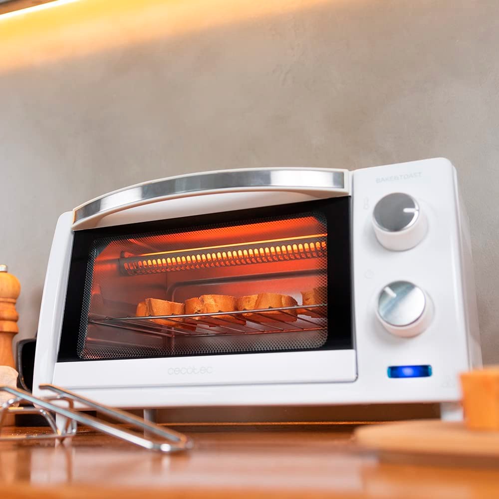 Horno Sobremesa CECOTEC Bake&Toast 1000 White | Ziwwie.com