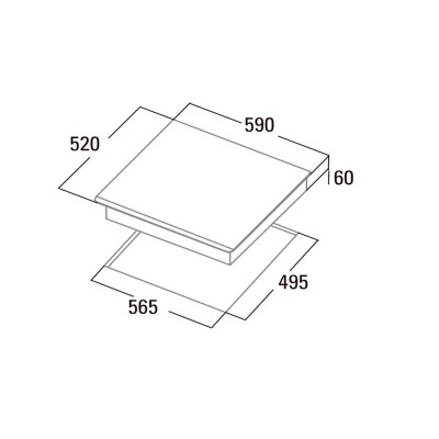 Placa CATA INSB 6030 WH
