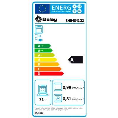 Horno BALAY 3HB4841G2