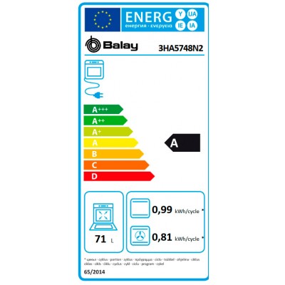 Horno BALAY 3HA5748N2