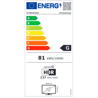 TV LED LG 55NANO816QA