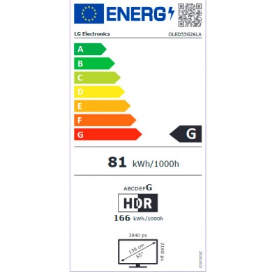 TV OLED LG OLED55G26LA