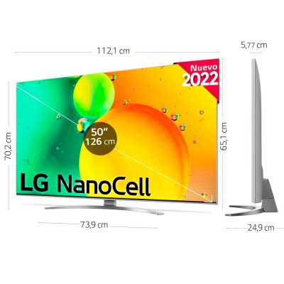 TV LED LG 50NANO786QA