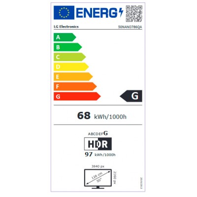 TV LED LG 50NANO786QA
