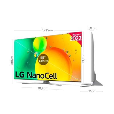 TV LED LG 55NANO786QA