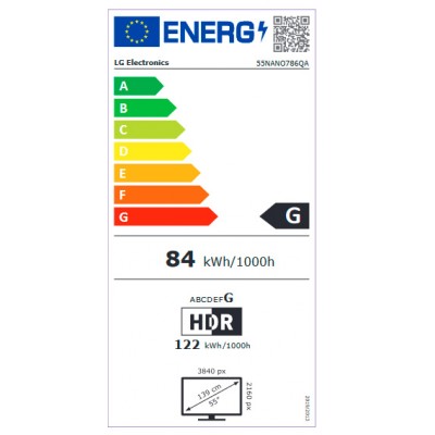 TV LED LG 55NANO786QA