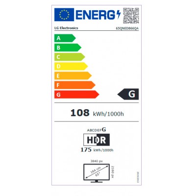 TV Mini LED LG 65QNED866QA