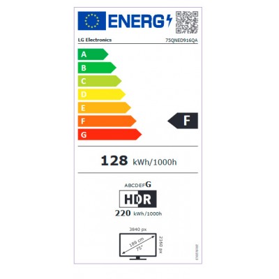 TV Mini LED LG 75QNED916QA