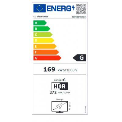 TV Mini LED LG 86QNED866QA