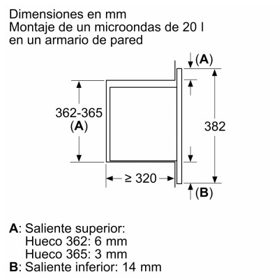 Microondas BALAY 3CG5142X3