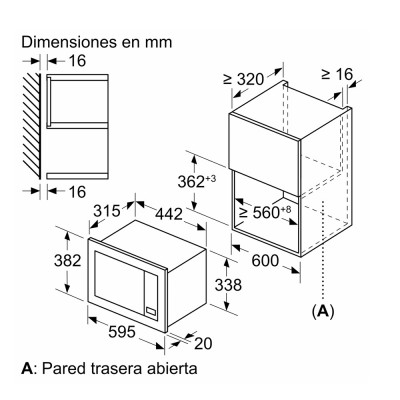 Microondas BALAY 3CG6142X3
