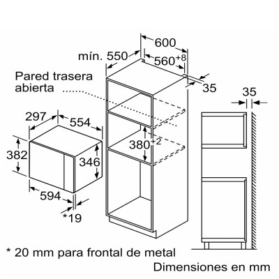 Microondas BALAY 3CP5002N2