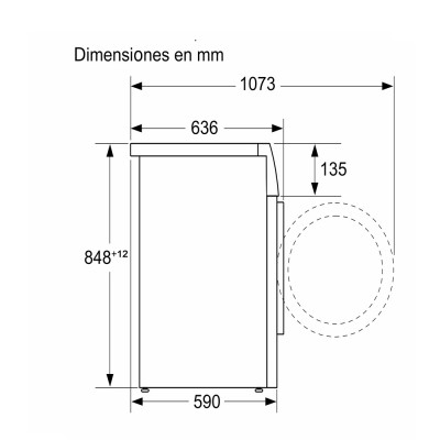 Lavadora BALAY 3TS294BD