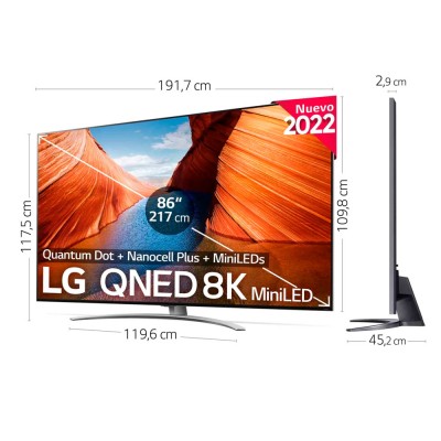 TV Mini LED LG 86QNED996QB