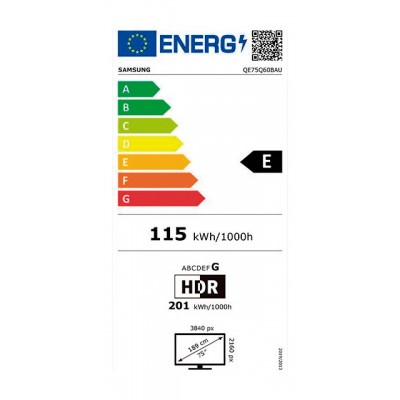TV QLED SAMSUNG QE75Q60B
