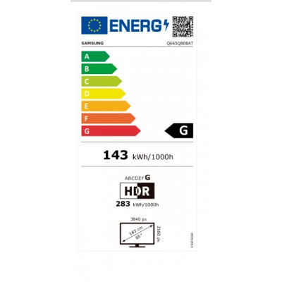 TV QLED SAMSUNG QE65Q80B