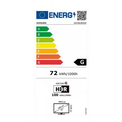 TV LED SAMSUNG UE43BU8000