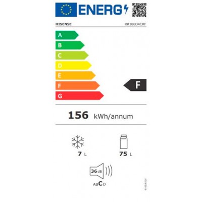 Frigorífico  HISENSE RR106D4CRF