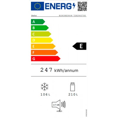 Combi BEKO B1RCNE364W