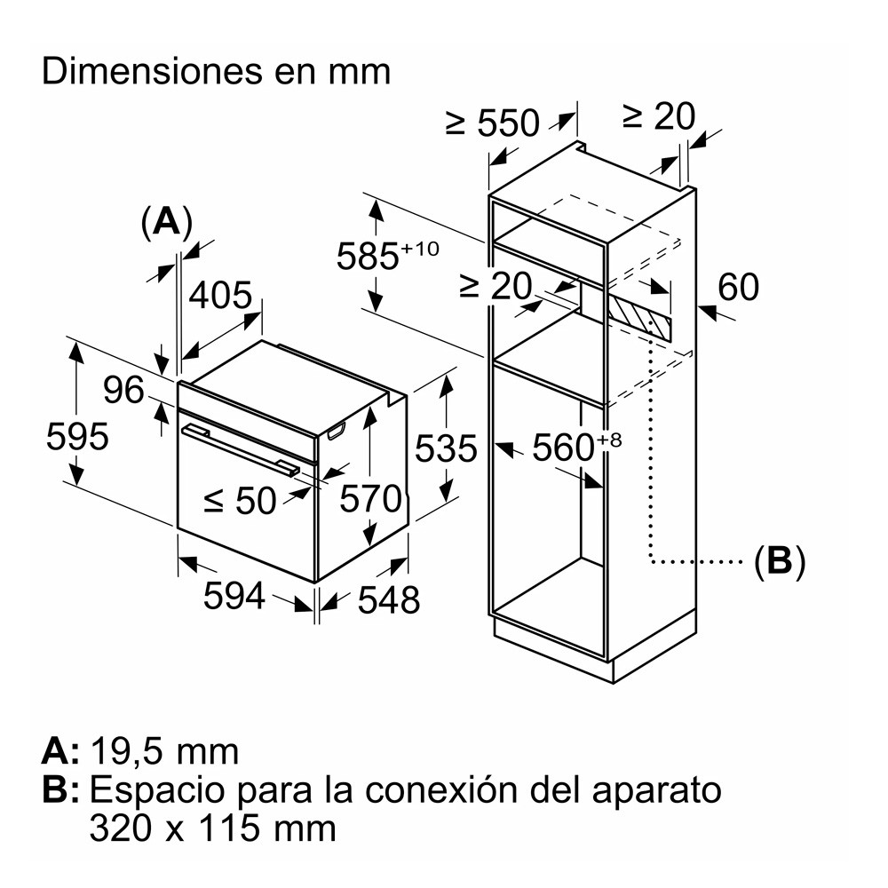 Etiqueta de Eficiencia Energética - HRA574BS0