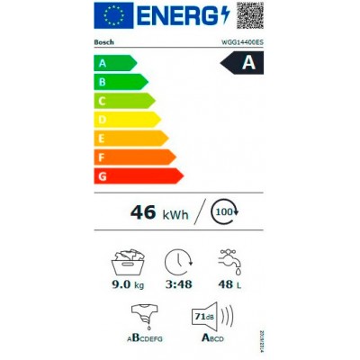 Lavadora BOSCH WGG14400ES