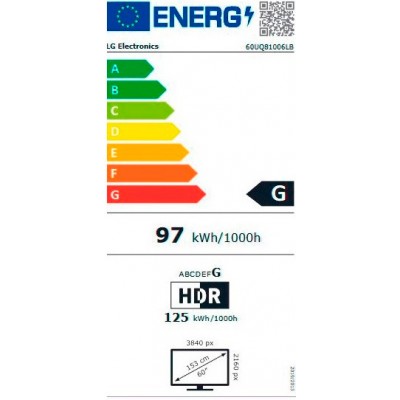 TV LED LG 60UQ81006LB