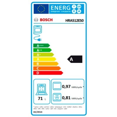 Horno BOSCH HRA512ES0