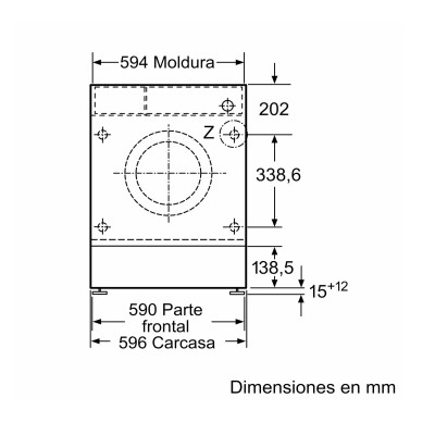 Lavadora BOSCH WIW24306E