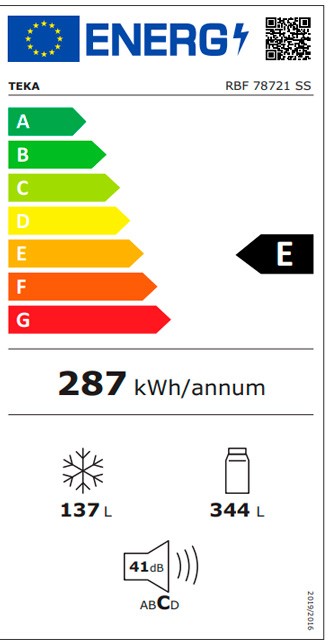 Etiqueta de Eficiencia Energética - 113400013
