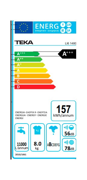 Etiqueta de Eficiencia Energética - 114000010