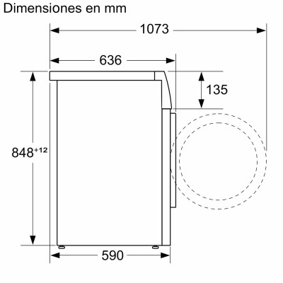Lavadora BALAY 3TS392BD