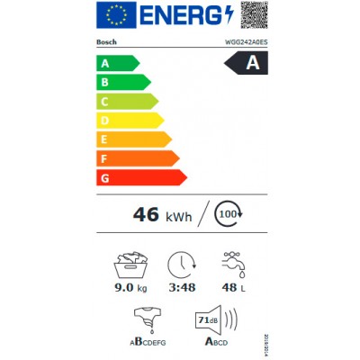 Lavadora BOSCH WGG242A0ES
