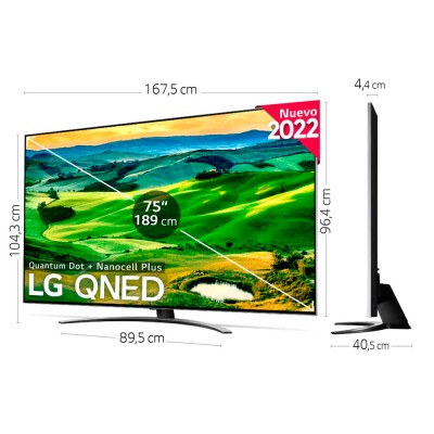 TV LED LG 75QNED826QB