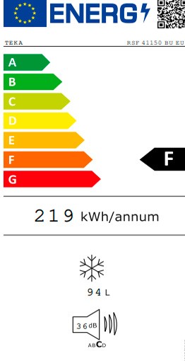 Etiqueta de Eficiencia Energética - 113510000