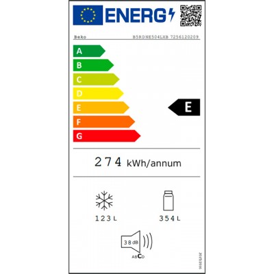 Frigorífico BEKO B5RDNE504LXB