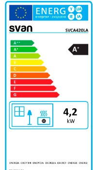 Etiqueta de Eficiencia Energética - SVCA20LA